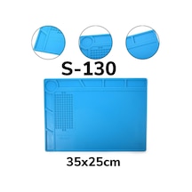 S130 Isıya Dayanıklı Silikon Ped Tamir Pedi 35X25 CM
