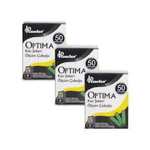 Optima Şeker Ölçüm Stribi 3 Kutu