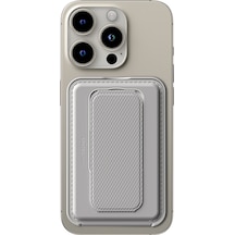 Amazingthing Glamour Link Fonksiyonel Çok Yönlü Grip Standlı Magnetik Kartlık Gri