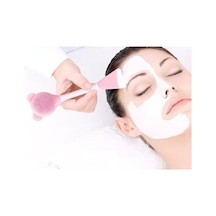Silikon Yüz Temizleme Fırçası Ve Maske Uygulama Spatulası