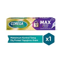Corega Maksimum Kontrol Yapıştırıcı Krem 40g Tüp