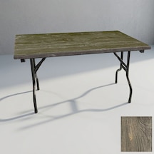 Banket Katlanır Masa Werzalit, Allzalit. Vermodin Tabla 80x140 - Oldpine Çok Renkli