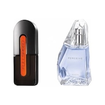 Avon Full Speed Erkek Parfüm EDT 75 ML + Perceive Kadın Parfüm 50 ML
