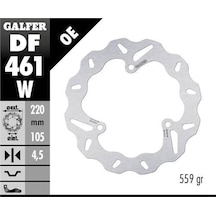 Yamaha R25 Tr54 Edition Arka Fren Diski 220 Mm 2015 2018 Arası Galfer Dalgalı Sabit Çelik Disk