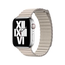 Kilifone -  Apple Uyumlu  Watch  Ultra 49mm - Kordon Deri Lop Strap Kayış Krd-09
