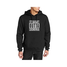 Pubg Straıght Outta Sosnovka Baskılı Siyah Erkek Sweatshirt (531057625)