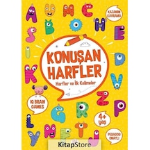 Konuşan Harfler - Harfler ve İlk Kelimeler 4+ Yaş- Dokuz Yayınları