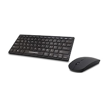 Wıreless Smart Klavye Mouse Set Q Siyah Hr839