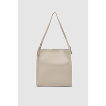 Shule Bags Mugs Salaş Omuz Çantası Bej Bej Shule Bags Mugs Salaş Omuz Çantası Bej Bej