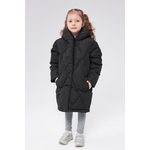 Benitto Kids Benittokids Kız Çocuk Kaban 51300 Siyah