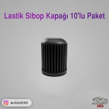 Lastik Subap Kapağı 10 Lu Paket