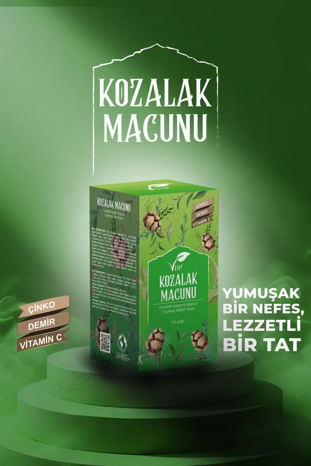 Vhp Kozalak Macunu 230 Gr.