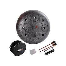 Midex Td-108sm Çelik Dil Davul Handpan 10 İnç 8 Ton Steel Tongue Drum Full Set