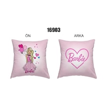 Taç Lisanslı Barbie Team Kırlent