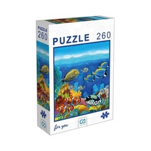 Ca Games Puzzle 260 Parça Balıklar 6004