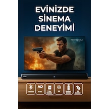 Hp-tv05 Soundbar Kablosuz Ev Sinema Sistemi Stereo Hd Ses Kalitesi 80w Led Ekranlı