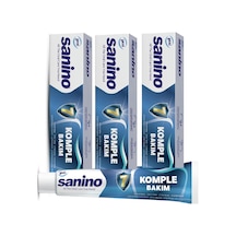 Sanino Komple Bakım Diş Macunu 3 x 75 ML