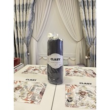 Clasy Minel Çift Kişilik Lastikli Çarşaf Seti 001
