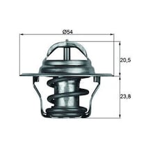 Termostat Mahle Tx14.87d Volkswagen Bora / Caddy / Golf
