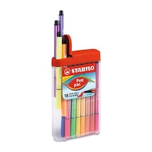 Stabilo Pen 68 Mini Pac Kalın Uçlu Kalem 18'li