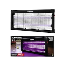 Sinek Öldürücü Cız Cihazı Makine 2pcs Led Floresan 100m2 Etkili 1800v 54x23.5cm Swık-9617 5468