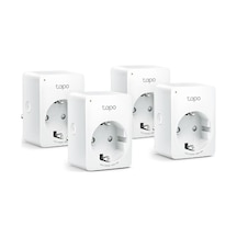 TP-Link Tapo P100 Mini Wi-Fi Akım Korumalı Akıllı Priz 4'lü