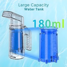 Createtech 700w 180ml 25sn Hızlı Taşınabilir Buhar Ütüsü - Kırışıklık Giderici, Ev/ofis/seyahat İçin