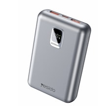 Yesido Yp47 20.000 Mah Dijital Göstergeli 22.5w Usb3.0 Ve 20w Type-c Çıkışlı Pd Hızlı Şarj Powerbank - Siyah 1