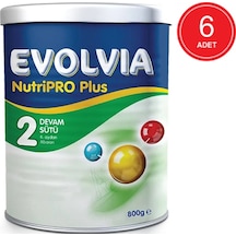 Evolvia Nutripro Plus 2 Devam Sütü 6+ Ay 6 x 800 G