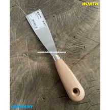 Würth 40mm Çelik Spatula Macun Spatula Kazıma Spatula 4cm Paslanmaz Çelik Gri