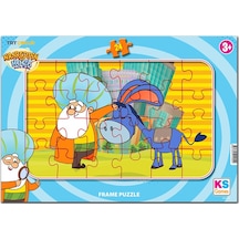 Kesman Games Nasrettin Hoca Zaman Yolcusu 24 Parça Frame Puzzle/Y