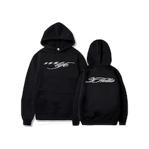 Tarzsokak Siyah Unisex 2hollis Hayat Komut Dosyası Hoodie Giyim Kapşonluevşek