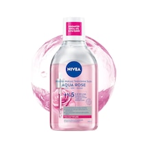 Aqua Rose Gül Suyu Ve Serum İçeren Çift Fazlı Micellar Makyaj Temizleme Suyu 400ml,yüz Göz Dudak, Spf Filtrelerin