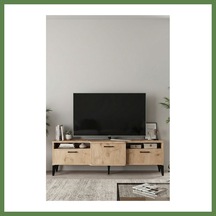 Bezos Mistral Tv Sehpası Suntalam Bej 160x40 Cm Hb006