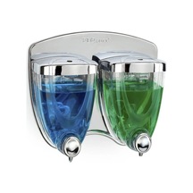 Sıvı Sabunluk Ikiz 350+350 Ml Krom Kaplama -f038 Çok Renkli
