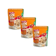 Yayla Onlife Yer Fıstıklı Karamel Parçacıklı Ve Hurmalı Müsli 350 G X3