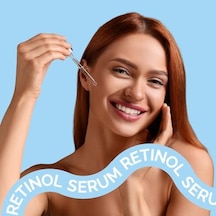Retinol Serum Anti Aging, Hyaluronik Asit & Niacinamide İle Kırışıklık Ve İnce Çizgilere Karşı Yoğun Bakım, Cilt Yenileyici Ve Nemlendirici Gece Serumu Vegan Formül 20 Ml 3 Paketi