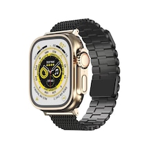 Newface Apple Watch 42mm Ascend Metal Kordon - Siyah
