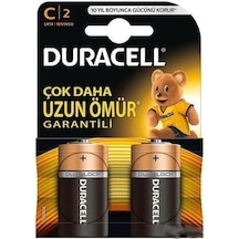 Duracell C Boy Orta Pil 2'li Paket