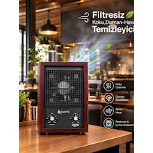 Greentech Pureair Classic İşyeri-restaurant Filtresiz Koku,duman-hava Temizleyici 279m2-siyah Ahşap