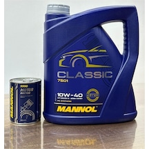 Motorx 10W40 Classic Yüksek Performanslı 4L Motor Yağı + Yüksek Etkili Motor Doctor Duman Kesici Katkısı