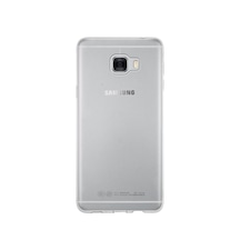 Samsung Galaxy Uyumlu C7 1mm Silikon Şeffaf Kılıf