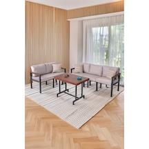 Neokas Bahce Mobilyası, 2+3+m Modern Balkon Mobilyası, Balkon Oturma Grubu, Kafe Oturma Takımı, Teras Koltugu,