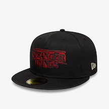 New Era Stranger Things 59fifty Demogorgon Unisex Siyah Şapka 60833577 2800282