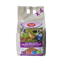 Bonnynice Bıldırcın Güvercin Süs Tavukları Kafes Altlığı 3 L x  4
