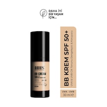 Hhs Doğal Leke Kapatıcı ve Renk Eşitleyici Güneş Filtreli BB Krem SPF50 30 ML