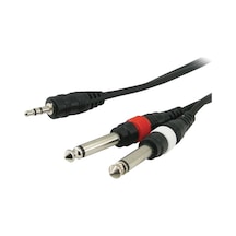 3.5 MM Stereo Mono Erkek Gitar Jak 1.5 Metre