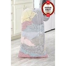 1 Adet Lüx Perde Ve Çamaşır Yıkama Filesi Ipli 60x80 Cm Battalboy Diğer