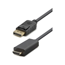 Dısplay To Hdmı Kablo 4k 30hz 1.8m Siyah Hdx7796