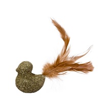 Eastland - 588 - Ördek Catnip Tüylü Kedi Oyunc. - Metemıx - 5x4,5 Cm